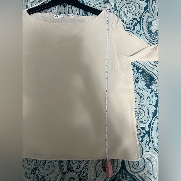 Zara Studio Boat Neck Blouse (Size L) - Picture 12 of 12